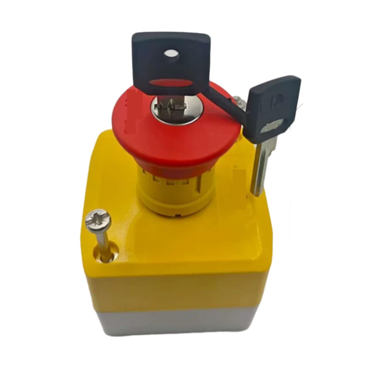 JHSLJCQS Emergency Stop Button Box XALK188, 1NC Push Button Switch Button Box