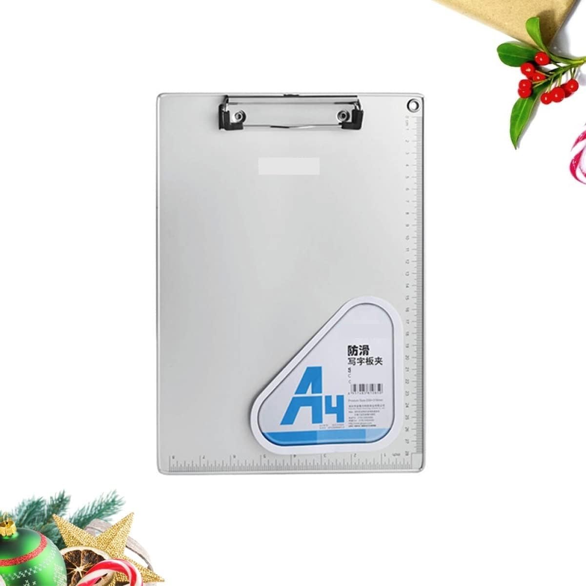 Klemmbrett-Ordner, Klemmbretter, 3-teiliges Kunststoffhefter-Set aus Aluminiumlegierung, Hartfaserplatte, for Büros, tragbare Memos, Büros, Schulen, Klemmbretter, Akten, wenig Papier, Arzt, Restaurant