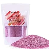 Cosmetic Grade Glitter, 150g Holographic Glitter for Nail Eye Face Body Hair, Multi Purpose Metallic Fine Glitters for Body Makeup, Halloween Holiday Festival & Party (Blush Pink)