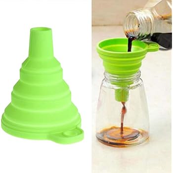 Amazon Com Jokari Bottle To Bottle Easy Funnel Bottle Transfer Funnel Kitchen Dining