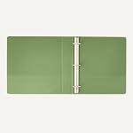 Amazon Basics 3 Ring Binder, 1.5 inch Binder, Round Rings, Assorted Colors, 4 Pack