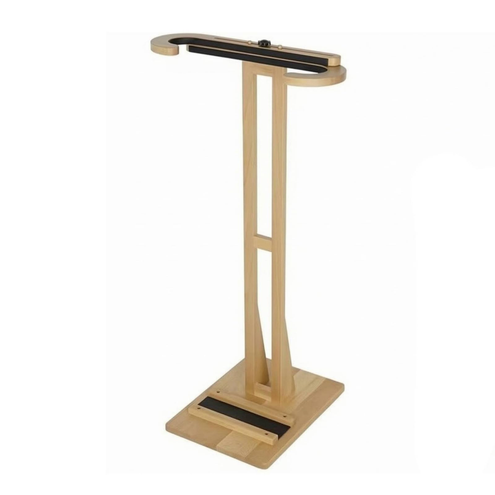 rockible con Apertura Ajustable Compacto Rack Pie con Acolchado Universal para Estudios, Madera