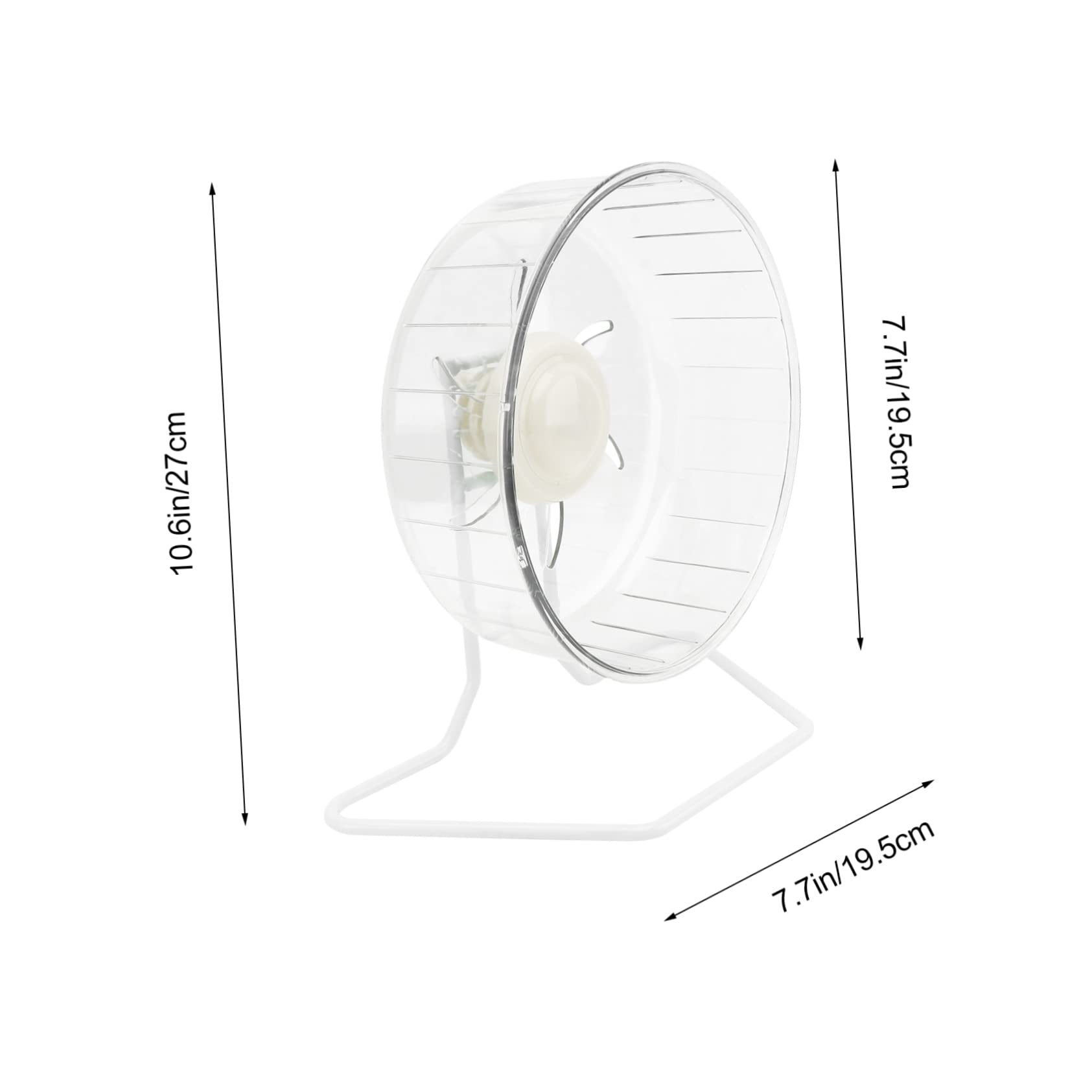 BUGUUYO Hamster Wheel Exercise Toy Ultra-Quiet Running Wheel Odor-Free Safe for Small Pet Fitness