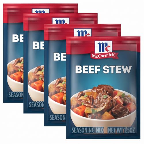 McCormick Beef Stew Seasoning Mix, 1.5 oz (Pack of 4)