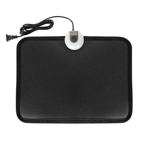 Livtribe AC 230V Beheizte Bodenmatte für Fuß, Kohlenstoffkristall Heizpad, Elektrisch Beheizte Fußwärmer für Büro, Haus (Schwarz) Livtribe AC 230V Beheizte Bodenmatte für Fuß, Kohlenstoffkristall Heizpad, Elektrisch Beheizte Fußwärmer für Büro, Haus (Schwarz)