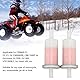 Uadme motorrad-kraftstofffilter, 2 STÜCKE Universal-Kraftstofffilter Benzinfilter 8 mm 3/8 Zoll Universal-Kraftstoffleitungsfilter,Motorradgasfilter,Motorrad Gas Kraftstofffilter für CBR600 VT600