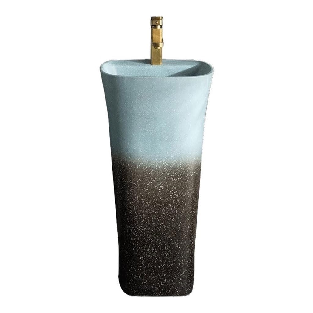 Bathroom Sink Courtyard Pedestal Wash Basin Outdoor Bathroom Wash Basin Hotel Pedestal Basin Bathroom Vanity