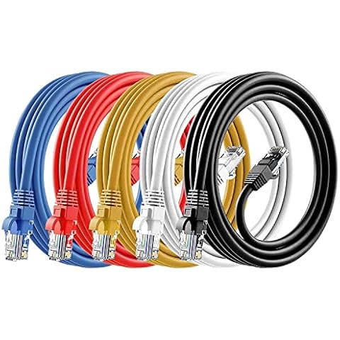 ANLINK 6ft Cat6 Ethernet Cable 5-Pack Cover