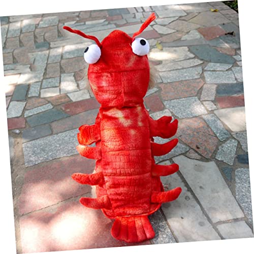Disfraz de langosta rojo para perro talla S miniatura 3