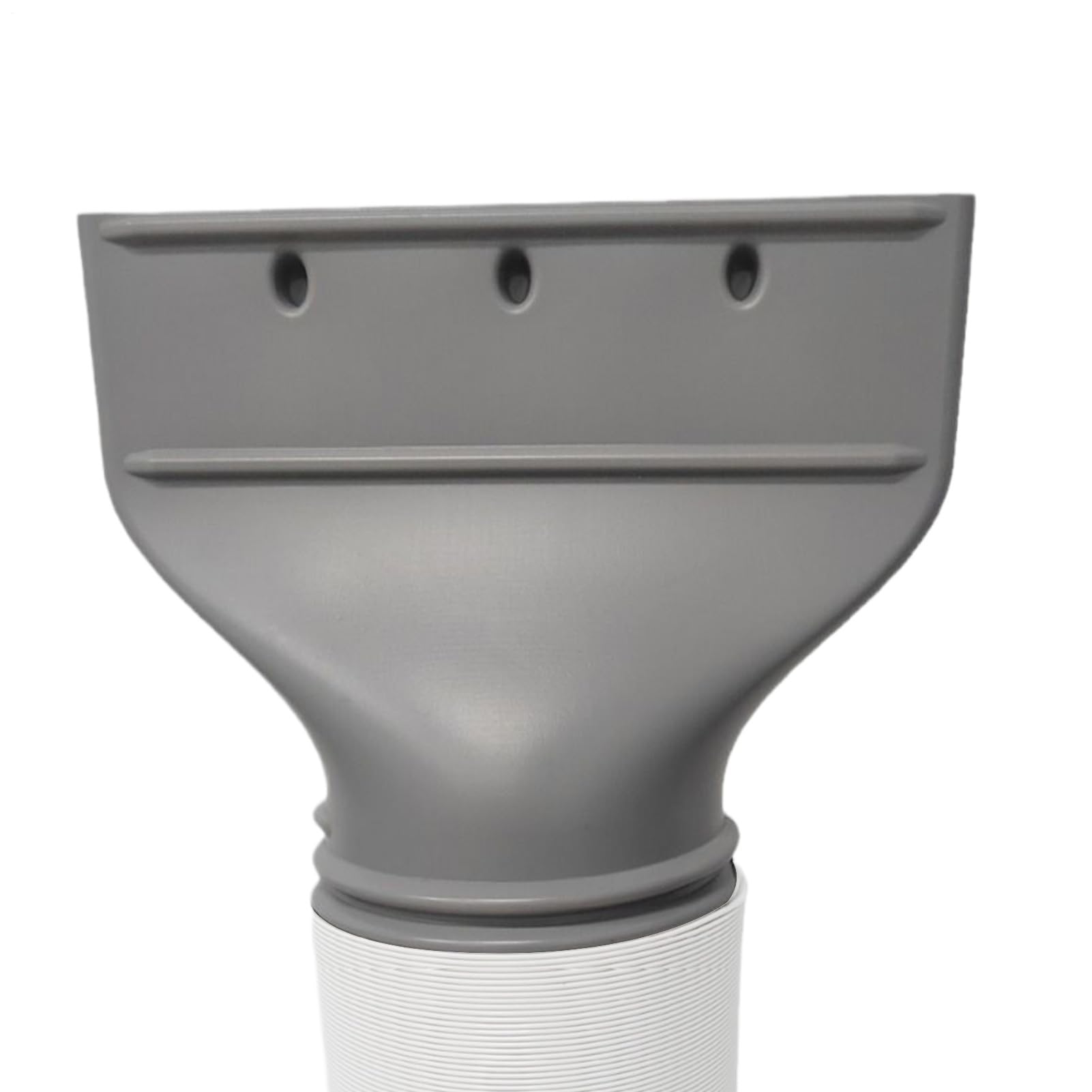 Adaptador de manguera de escape plana para aire acondicionado de ventana de 13 cm a 15 cm de diámetro, para aire acondicionado portátil/de coche