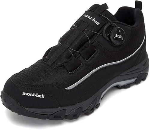 [モンベル] リバー トレッキング ハイキング シューズ 登山靴 メンズRIVER LOW-CUT TRACKING SHOES BLACK (measurement_25_point_0_centimeters) [並行輸入品]のサムネイル