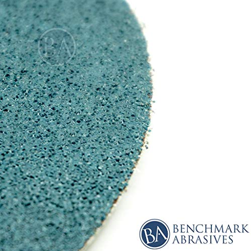 Benchmark Abrasives 12" Premium Zirconia No Hole Psa Discs, Self Adhesive Random Orbital Sander Discs For Sanding Polishing On Metal Wood Fiberglass (5 Pack) - 40 Grit #TOP1
