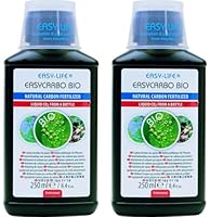 Easy Life EasyCarbo Bio 2er Set – 250 ml Kohlenstoffdünger für Aquarienpflanzen, fördert gesundes Pflanzenwachstum, einfache Dosierung, hochwirksame Pflege für sattes Grün (2X Easycarbo Bio)