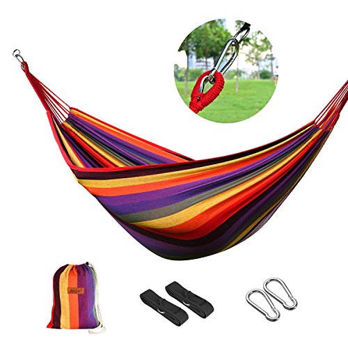 Logei® Double Amaca Hammock Singolare per Outdoors...
