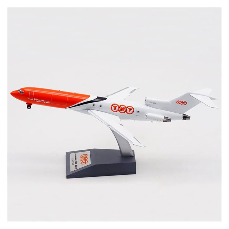 Amazon.co.jp: 飛行機模型 B727-200 OY-SES TNT 1:200 飛行機
