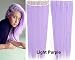 Beauty Wig World Women One Piece Long Straight Wavy Synthetic Thick Hair Extension Clip-on Hairpieces for Thanksgiving #Light Purple