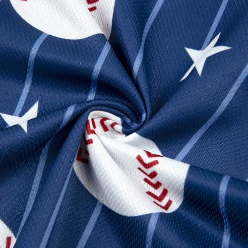 Image of Baseball Shirt Women Baseball Jersey Graphic Button Down Shirt Game Day Short Sleeve Tops
