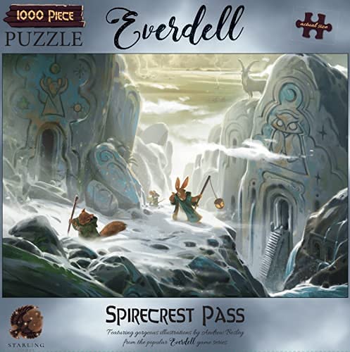 Jigsaw Puzzle: Everdell - Spirecrest Pass (1000 Pieces)