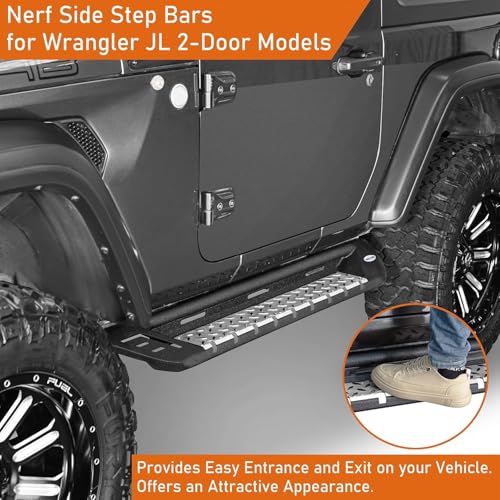 Estribos laterales Jeep Wrangler JL 2 puertas 2018-2026 miniatura 3