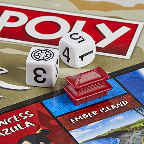 Juego de Mesa Monopoly: Avatar - Edición Nickelodeon The Last Airbender para Niños desde 8 Años, Juega como un Miembro del Equipo Avatar (Exclusivo de Amazon) miniatura 6