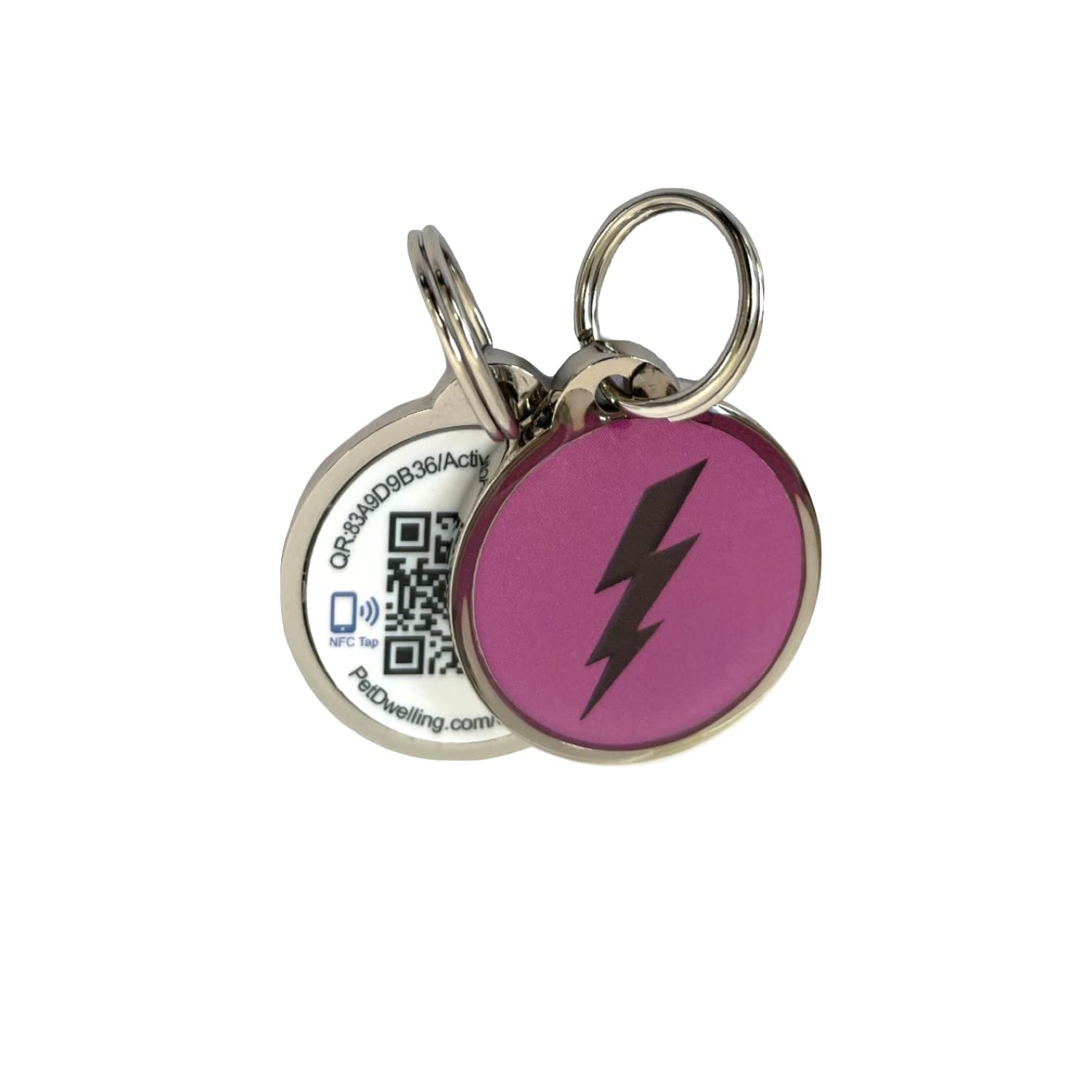 Buy Pet Dwelling 3D Strength Symbols NFCQR Code Pet ID Tag Dog Tags