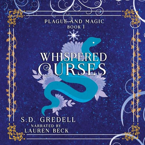 Whispered Curses Audiolivro Por S. D. Gredell capa