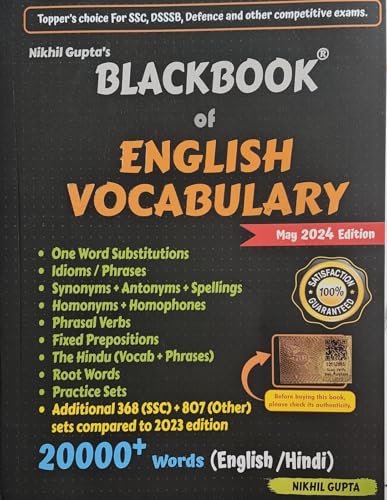 Image of BlackBook of English Vocabulary
