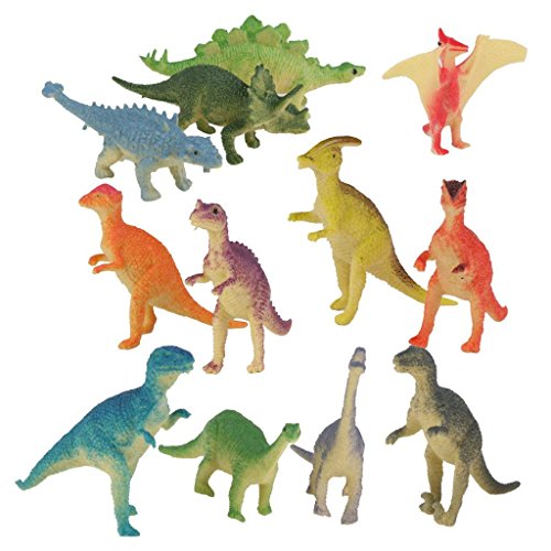 Preisvergleich Produktbild Sungpunet Makeup Tool Dinosaurier-Modell 12 PCS