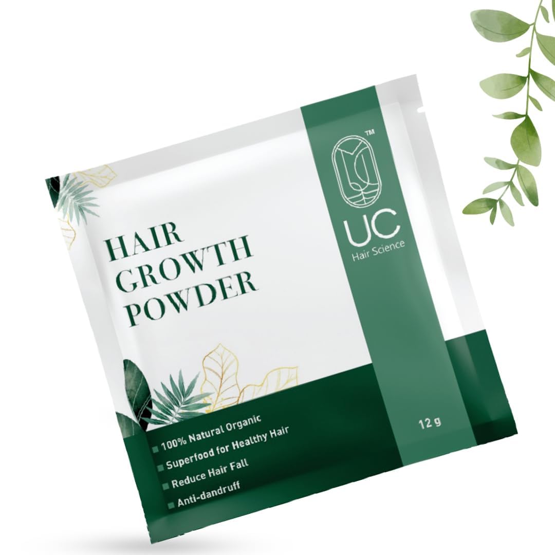 Uc Hair Growth Powder, All-Inclusive Growth This Powder for Your Hair For Men & Women - Rejuvenate Your Scalp and Boost Hair with Our Proven herbal Formula