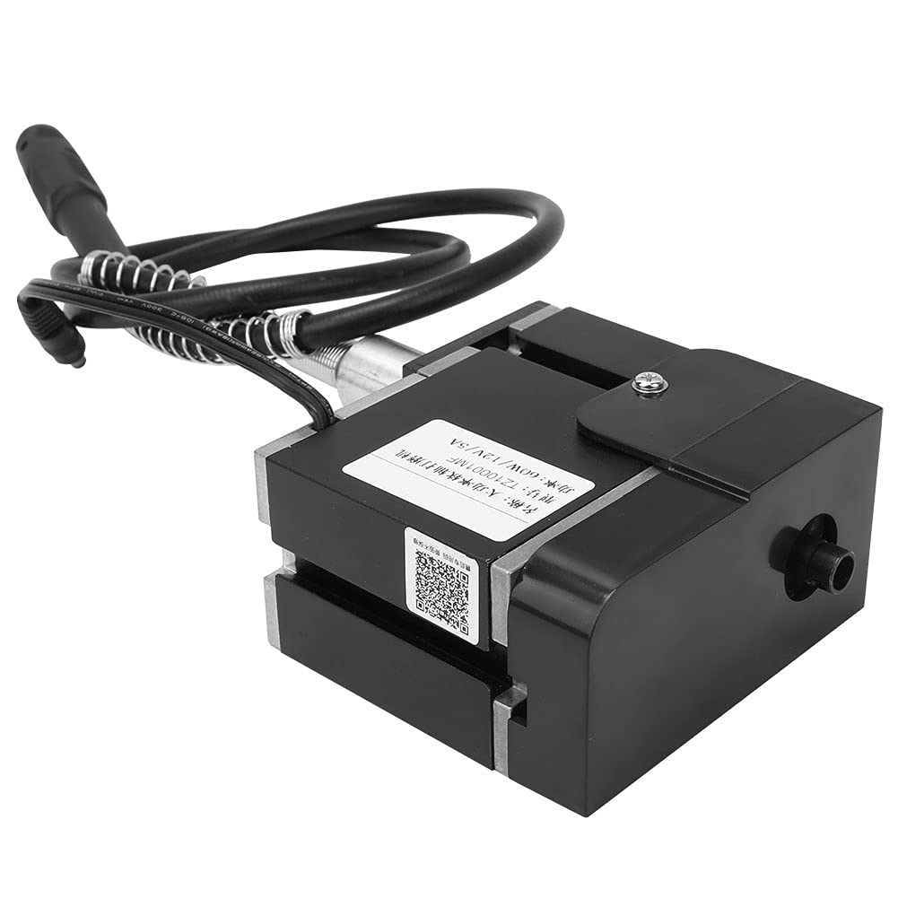 Flexible Shaft Sanding Machine, High Power Hand Drill Grinder 60W for Wood, Soft Metal, Gold, Silver, Copper, Aluminum with 7 Grinding Tools