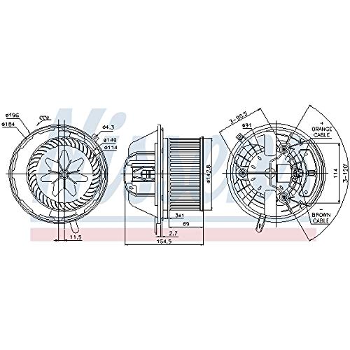 Preisvergleich Produktbild Nissens 87112 Heizung