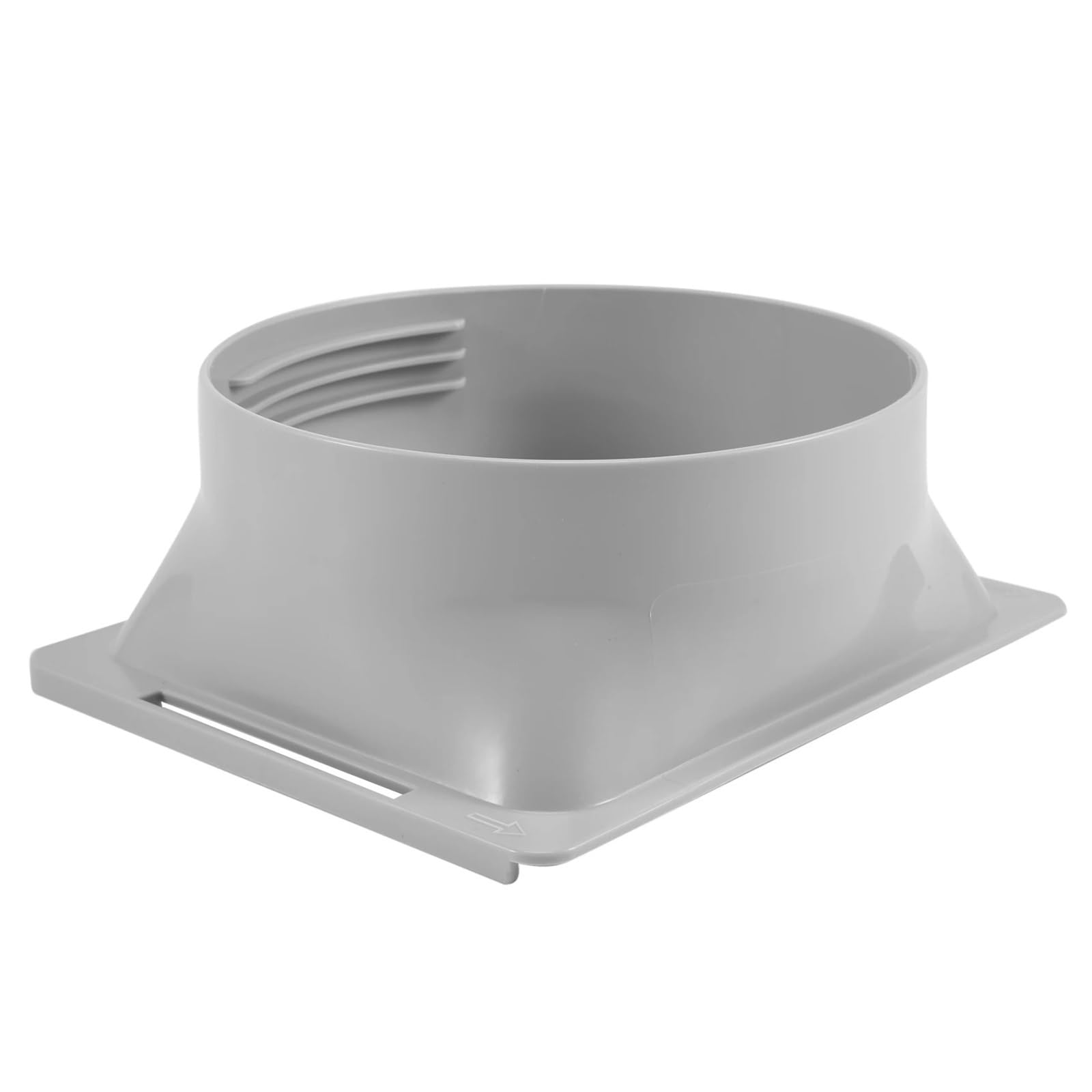 Dsfihjo Grey Air Conditioner Hose Connector Conditioner Exhaust Hose Interface, Portable Home Mobile Air Fitting Connector, Square 15Cm