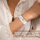 21st Birthday Gifts for Her, Unique 21 Year Old Birthday Gifts for Women, 21 Bday Decorations for Her, Gift for 21st Bday Woman w/ 16oz Coffee Cup, Candle, Bracelet, Hair Clip, Card, 7PCS - Image 6