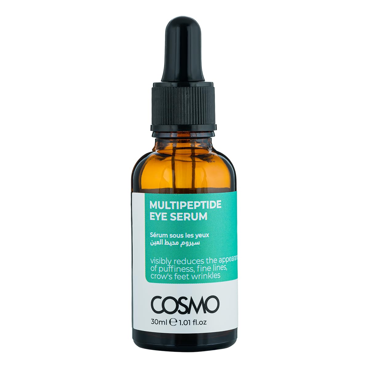 CD COSMO DESIGNS Multipeptide Eye Serum Visibly Reduces Appearance Puffiness, Fine Lines, Crow's Feet Wrinkles | Anti-Aging