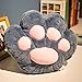 40*35*15 cm Creativo simpatico cuscino scaldamani invernale mano in peluche scaldamani ricaricabile ragazza pisolino riscaldamento mano copertura zampa di gatto bambola cuscino scaldamani 40*35*15 cm