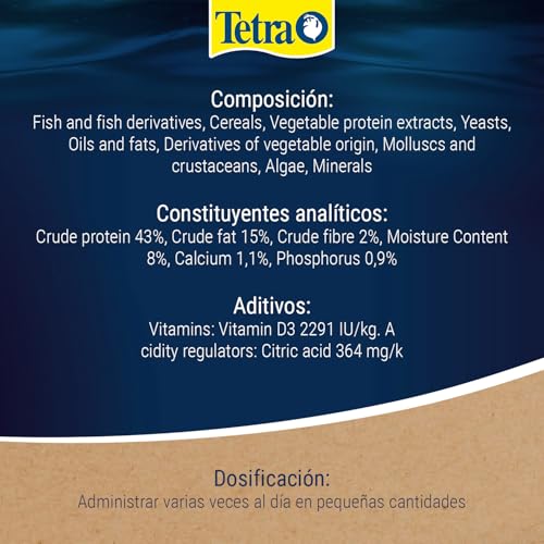 Miniatura 11 de Tetra Guppy Mini Flakes - Comida Equilibrada Y Rica En Nutrientes Para Guppys, Lata 250 Ml