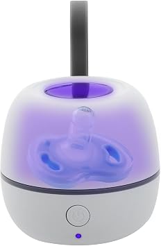 UV Pacifier Case On The Go Portable UV Pacifier Cleaner Compact Design for Home and Travel, Easy to Keep Baby Items Clean