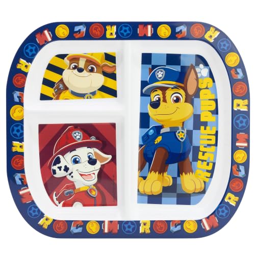 Imagen de Stor Plato Infantil Patrulla Canina con 3 Compartimentos