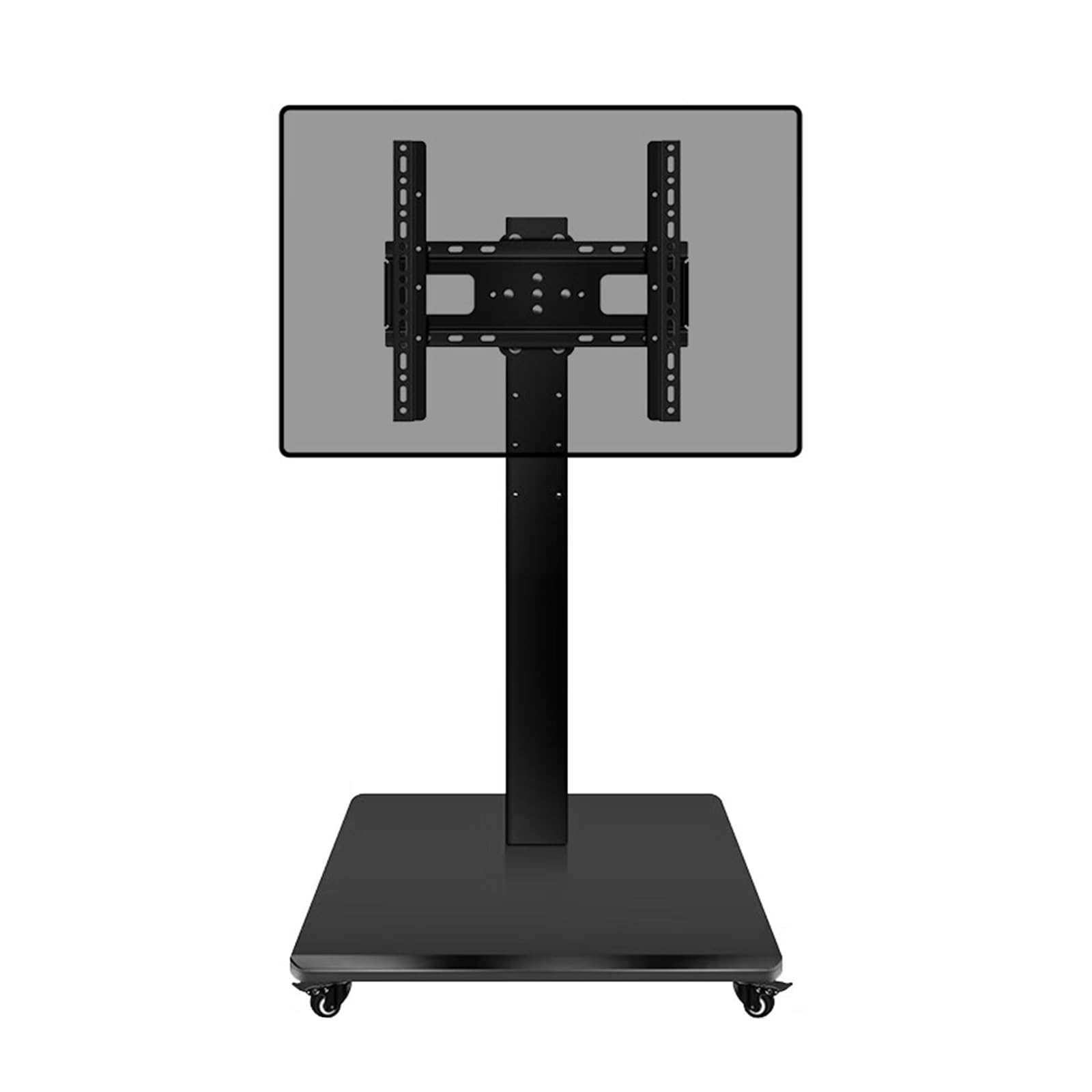 OLSKFUH Universal Tv Stand Mobile Tv Cart For 32-55 Inch Screen, 0-90° Horizontal And Vertical Screen Switching Rolling Tv Stand, Max 400X400Mm Up To 35Kg/77Lbs,