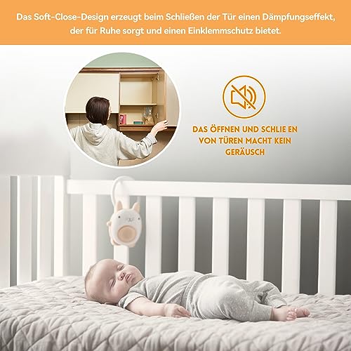 2 Stück Edelstahl hydraulisch dämpfende Scharniere, Standardscharnier mit Schranktür-Reparaturplatte, integrierte Soft-Close-Automatik-Scharniere für Küchenschrank Garderobentüren