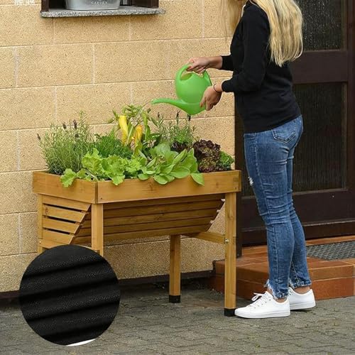 Fresas en balcones sanas usando el macetero de 160x210 cm transpirable para terraza 3