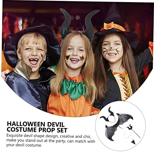 VILLCASE 1 Conjunto Vestido De Baile Acessórios Cosplay Conjunto De Maquiagem Traje De Vampiro Cospl