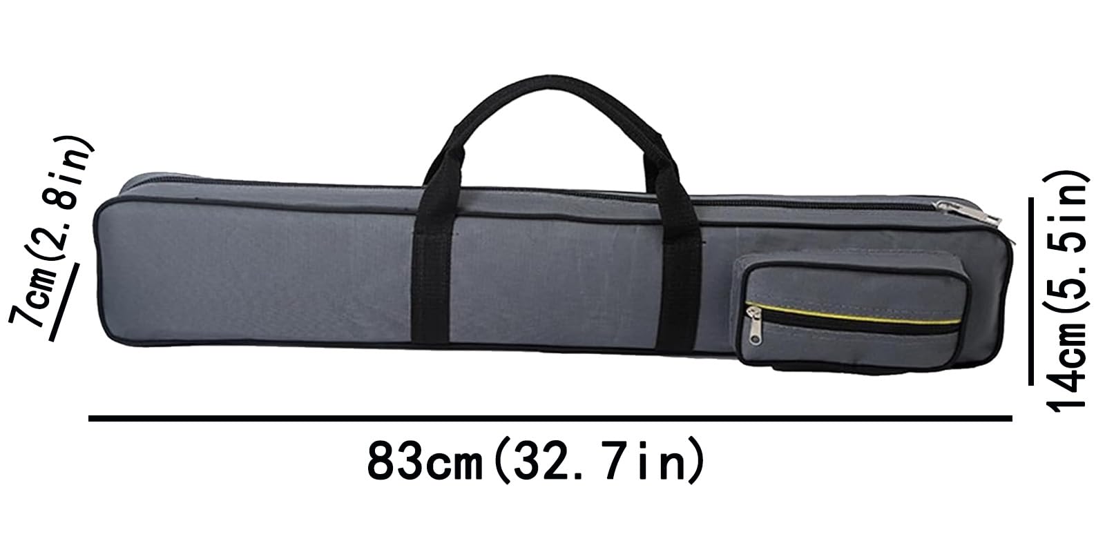 Funda para palos de billar, bolsa portátil de tela Oxford resistente para 3 barajas y 4 barras
