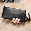 JXXUIRUIEEN Men Wrist Bag Hand Clutch Men's Clutch Bag Casual Phone Bag Long Wallet for Travel, Home #3
