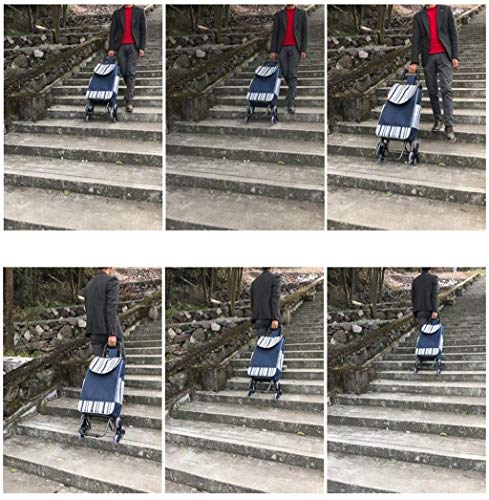 Carrito plegable multiusos con ruedas para escaleras miniatura 7