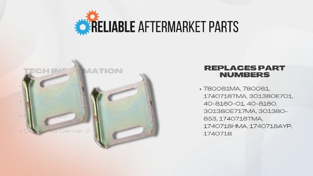 Amazon.com: RAParts Qty (2) Skid Shoe Fits Sears Fits Craftsman