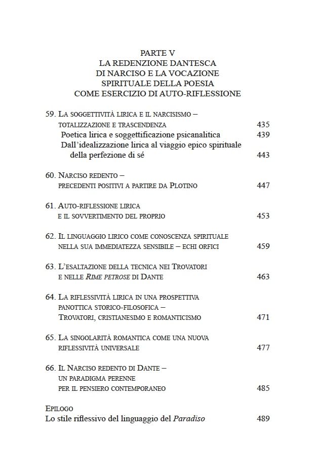 Il «Paradiso» di Dante e le origini teologiche del pensiero moderno. Verso una filosofia speculativa dell'autoriflessione