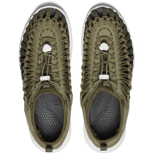 KEEN Men's O3 Breathable Two Cord Custom Comfort Fit Sneaker Style Sandals, Martini Olive/Dark Olive, 7.5 by KEEN - Image 5