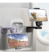 2 Pack Universal Airplane Phone Stand Holder, Klearlook 360 Degree Rotation Travel Essentials Pho...