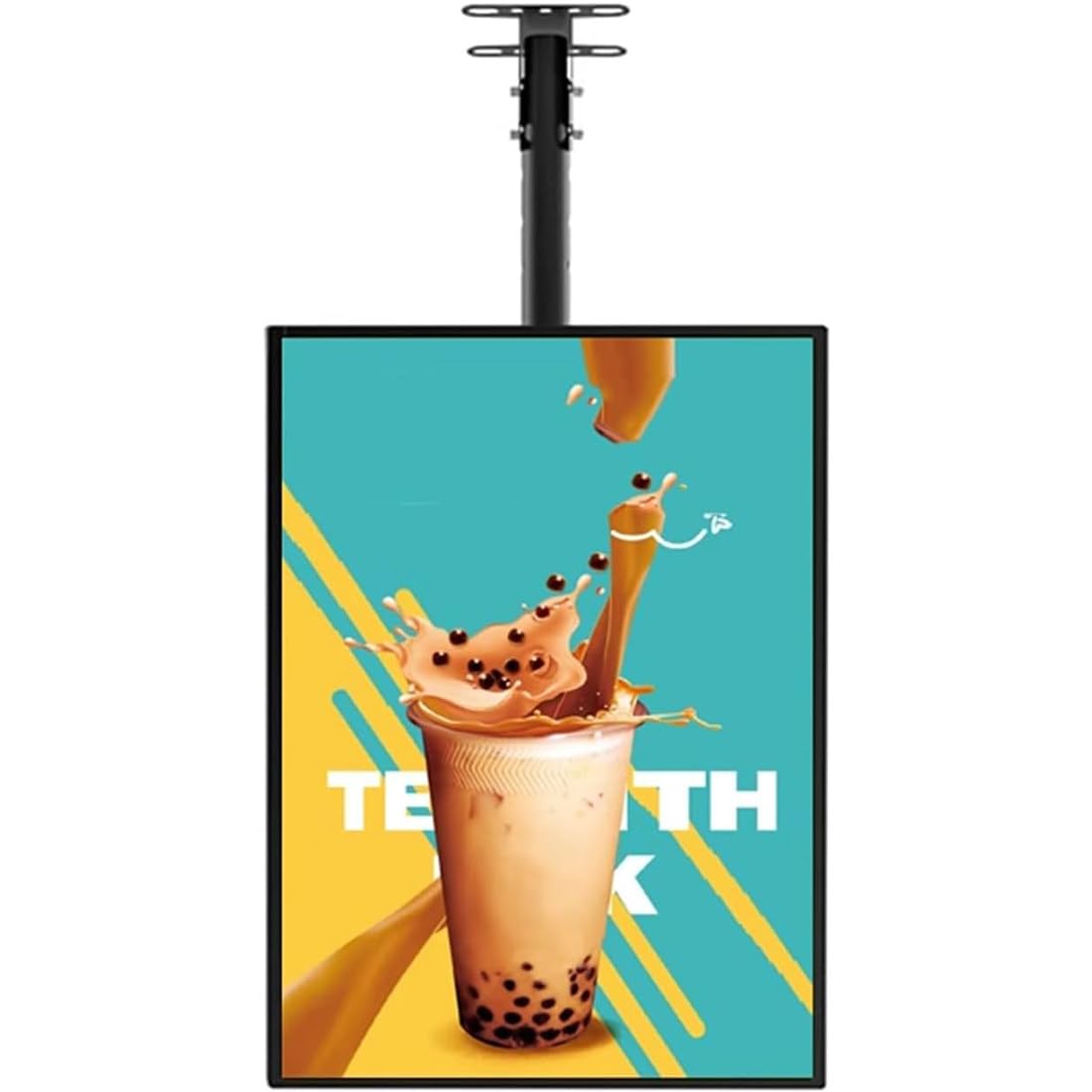 Cartelera digital LED montada en la pared, pantalla de publicidad electrónica, pantalla de póster iluminada HD para restaurantes y centros comerciales, tablero de menú retroiluminado de 32 pulgadas